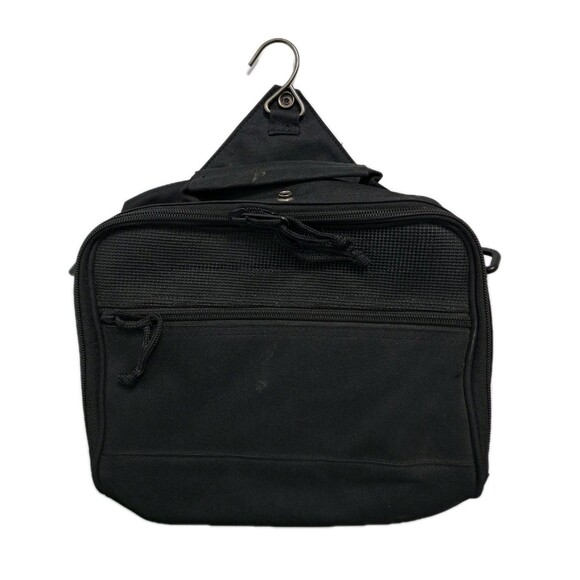Sandpiper Personal Travel Bag Tactical Toiletry Organizer Hanging Shower Black - Picture 2 of 5